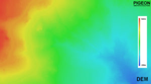 digital elevation model DEM