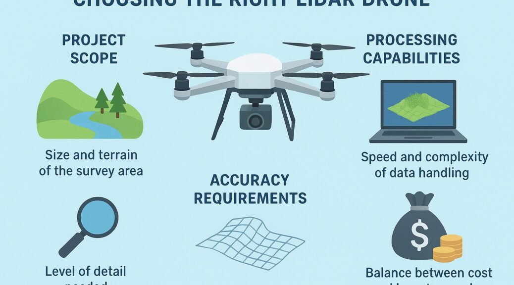 HOW TO CHOOSE RIGHT LIDAR DRONE